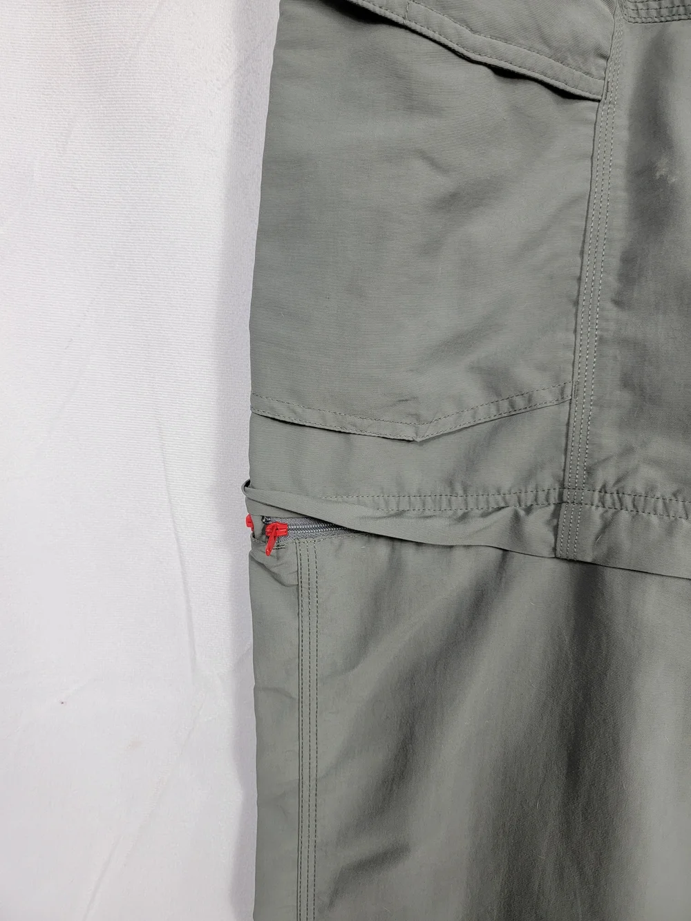 Men's Northface Xxl Lightweight Convertible Cargo Pants